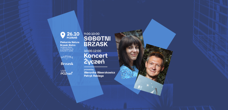 Koncert Życzeń w sobotę, 26 października 2024r. od godz. 10 do 12:00