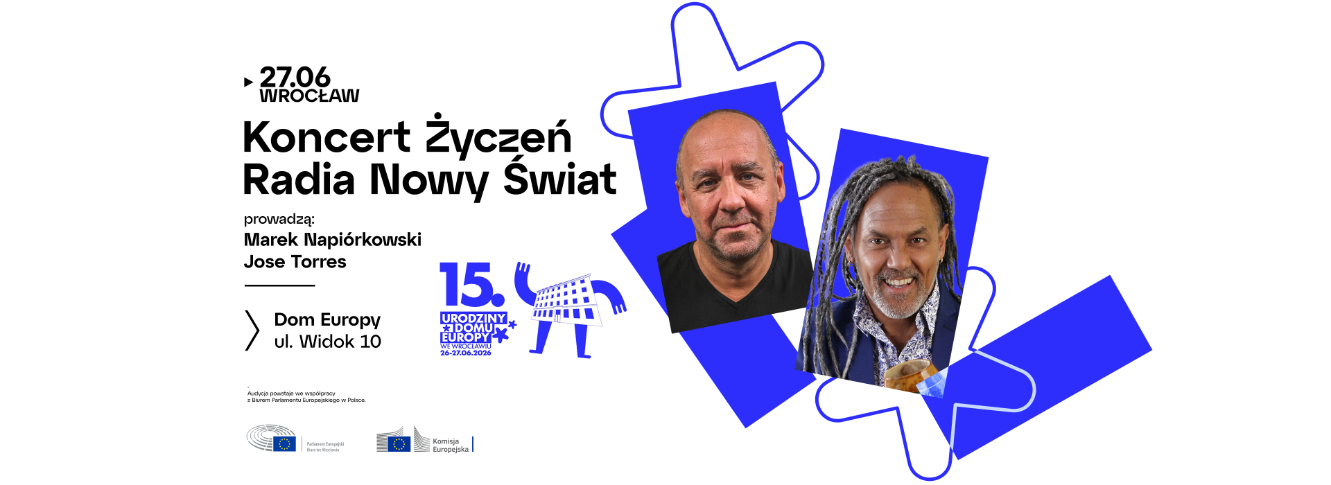 Koncert życzeń z Wrocławia - prowadzą Jose Torres i Marek Napiórkowski