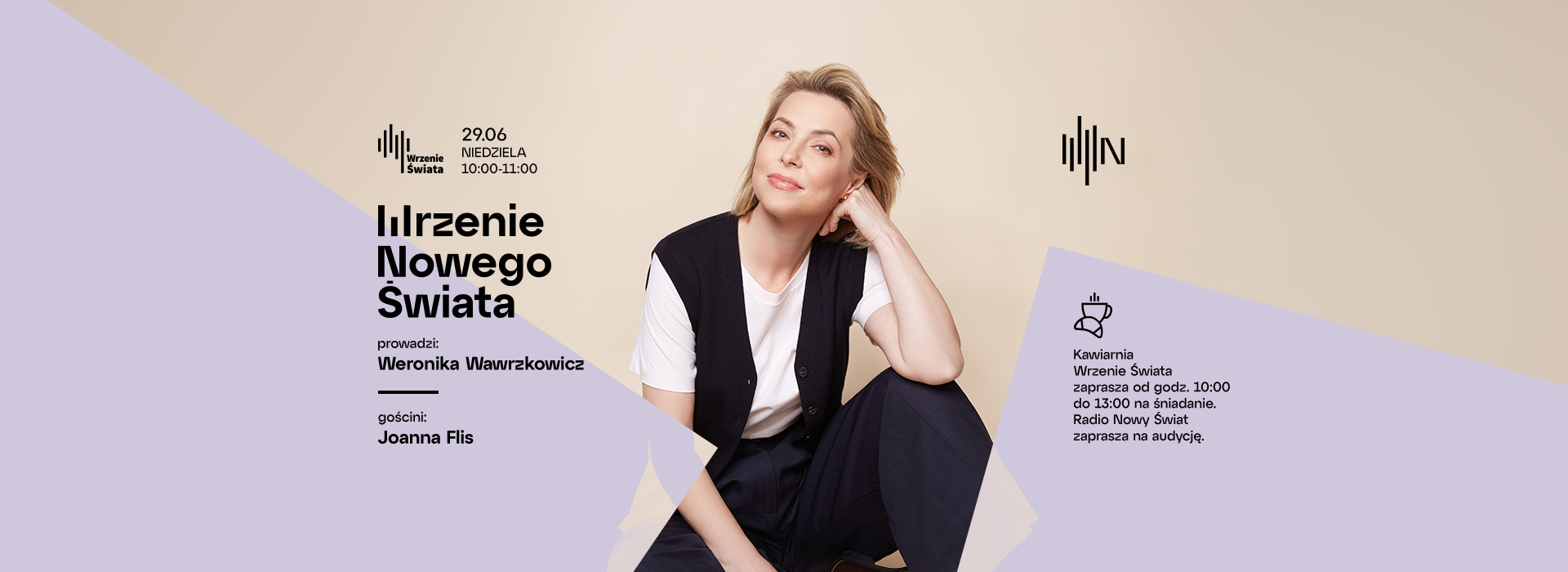 Wrzenie Nowego Świata - Joanna Flis gościnią Weroniki Wawrzkowicz