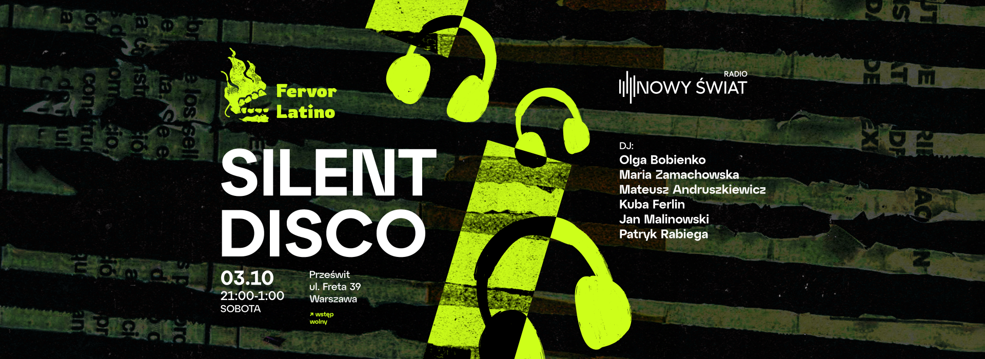 Silent Disco RNŚ x FERVOR w Prześwicie