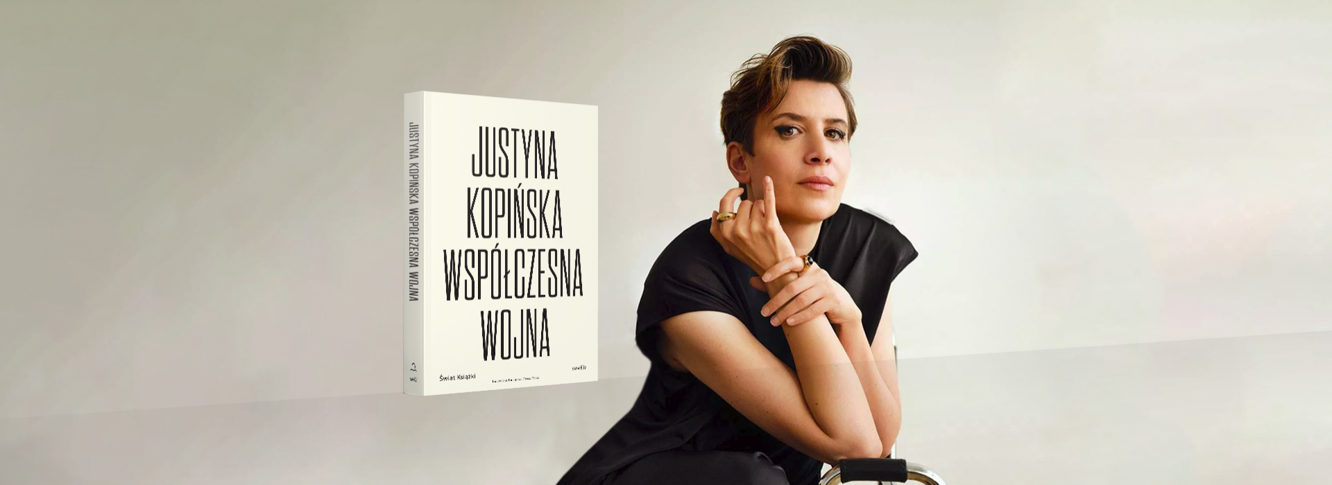 Justyna Kopińska o swojej książce "Współczesna wojna"
