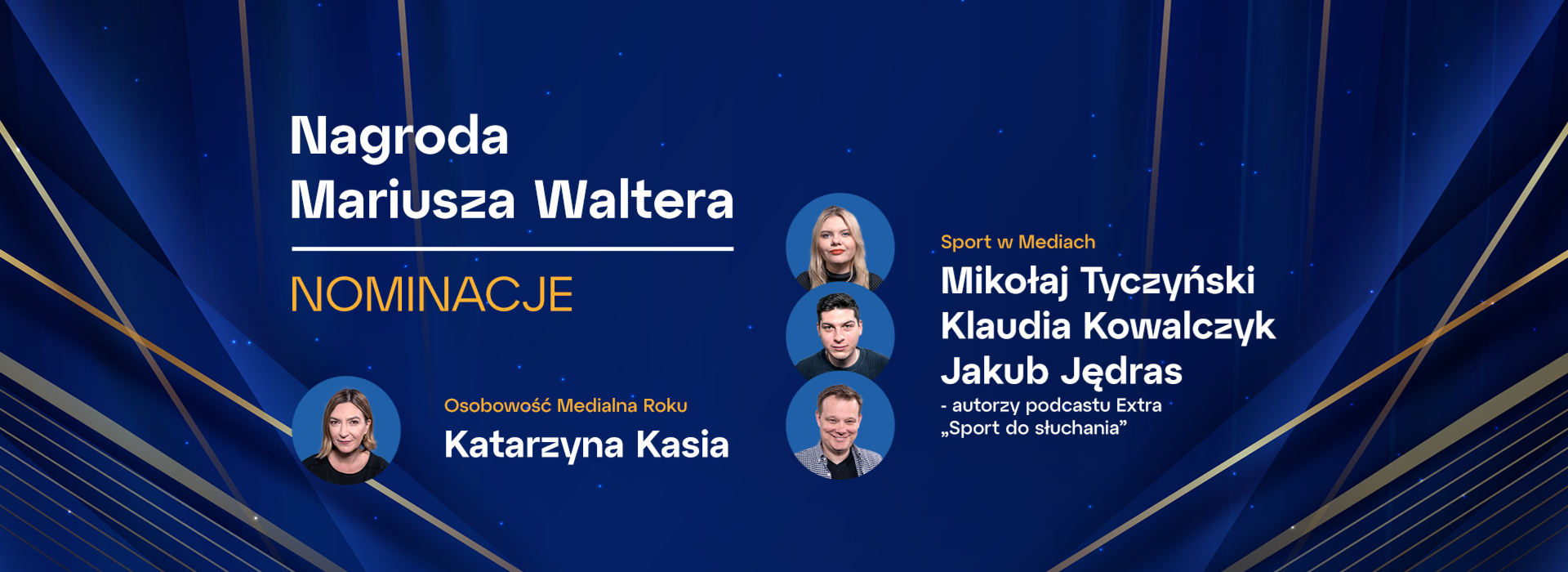 Dziennikarze RNŚ z nominacjami do nagrody Mariusza Waltera