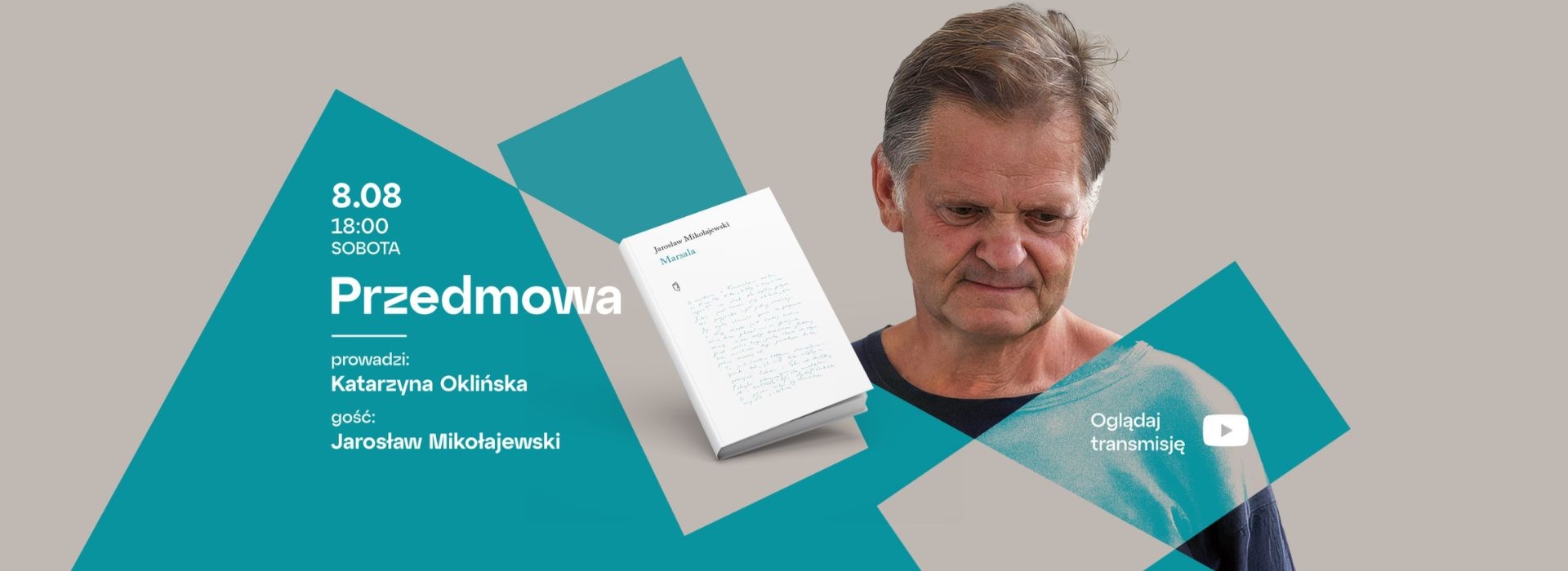 PRZEDMOWA: Spotkanie z Jarosławem Mikołajewskim
