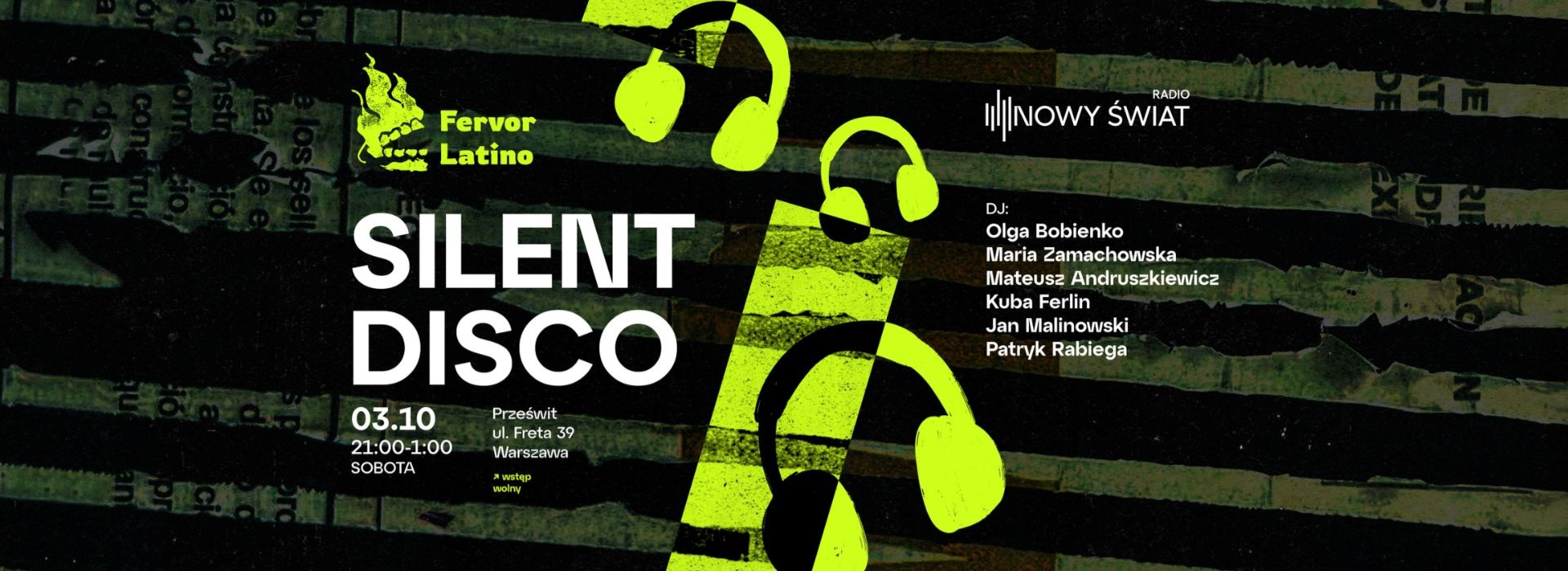 SILENT DISCO: RNŚ x Fervor Latino