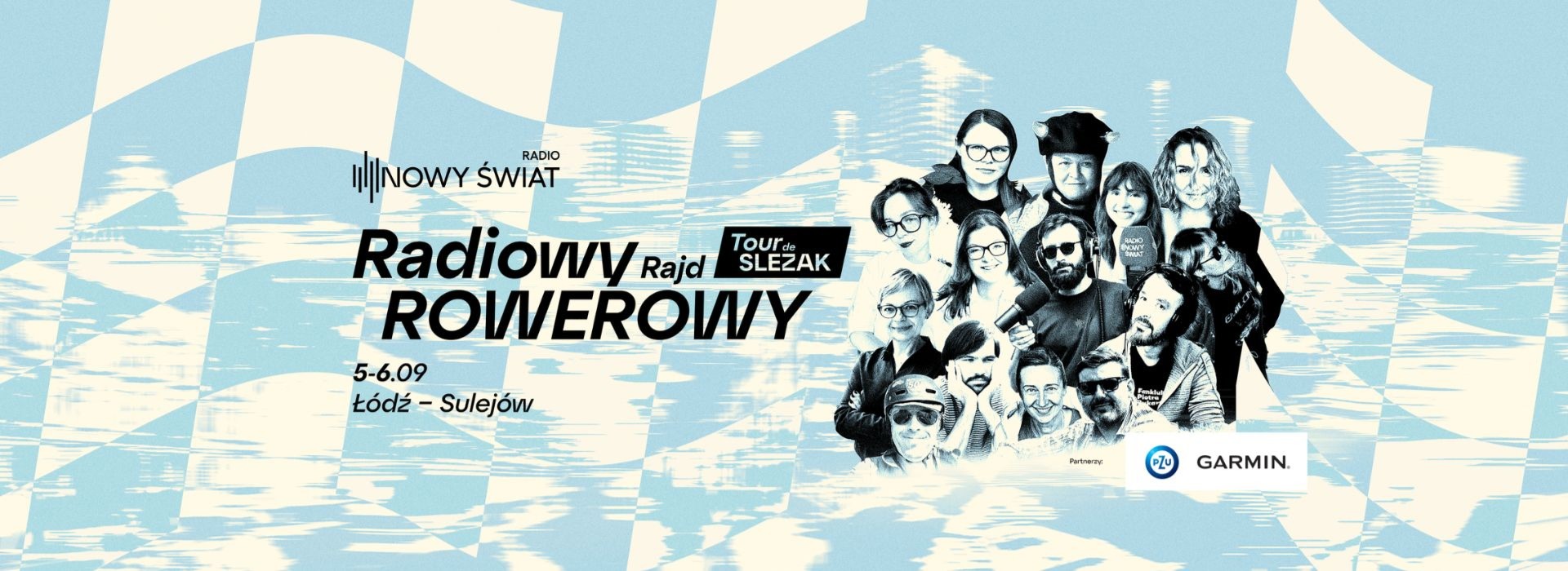 Radiowy Rajd Rowerowy TOUR de SLEZAK. Łódź - Sulejów - Łódź