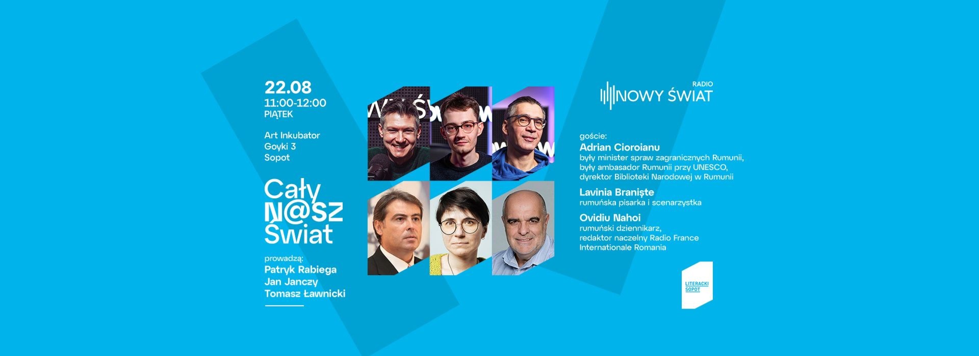 CAŁY NASZ ŚWIAT z Festiwalu Literacki Sopot