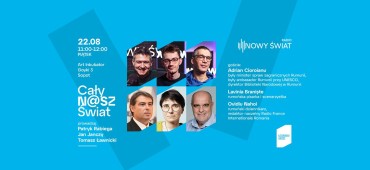 CAŁY NASZ ŚWIAT z Festiwalu Literacki Sopot