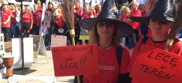 Protest kuratorów sądowych. Relacja Dobrochny Surmy