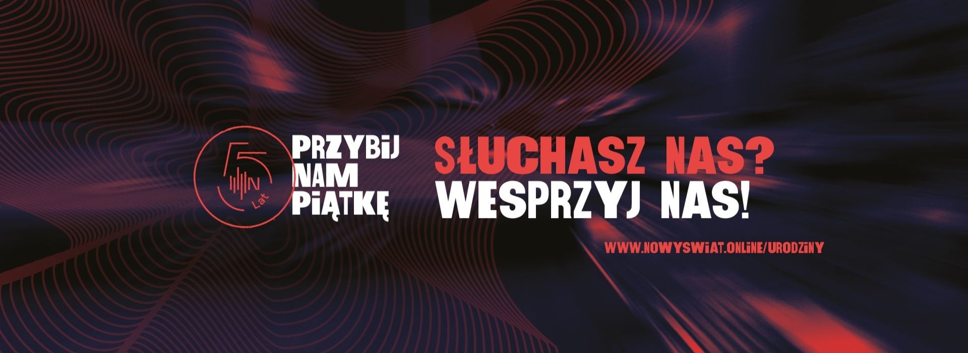 Przybij nam piątkę na 5. urodziny!