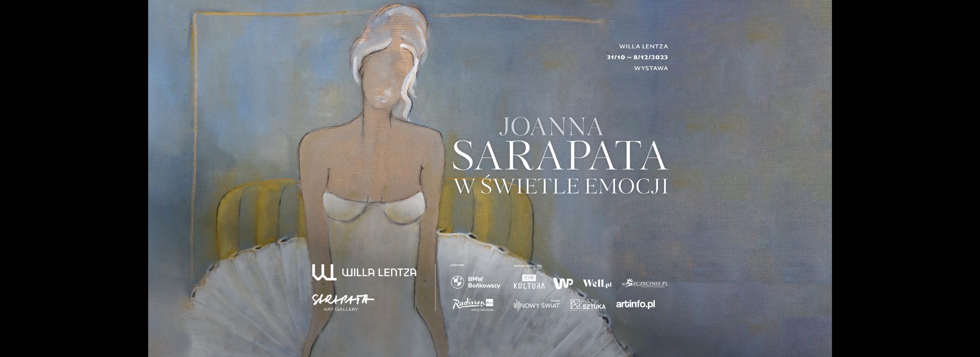 Wystawa malarstwa Joanny Sarapaty w szczecińskiej Willi Lentza