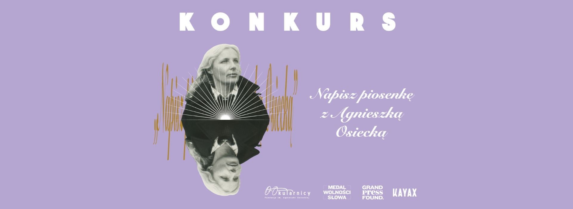 Konkurs „Napisz piosenkę z Agnieszką Osiecką”
