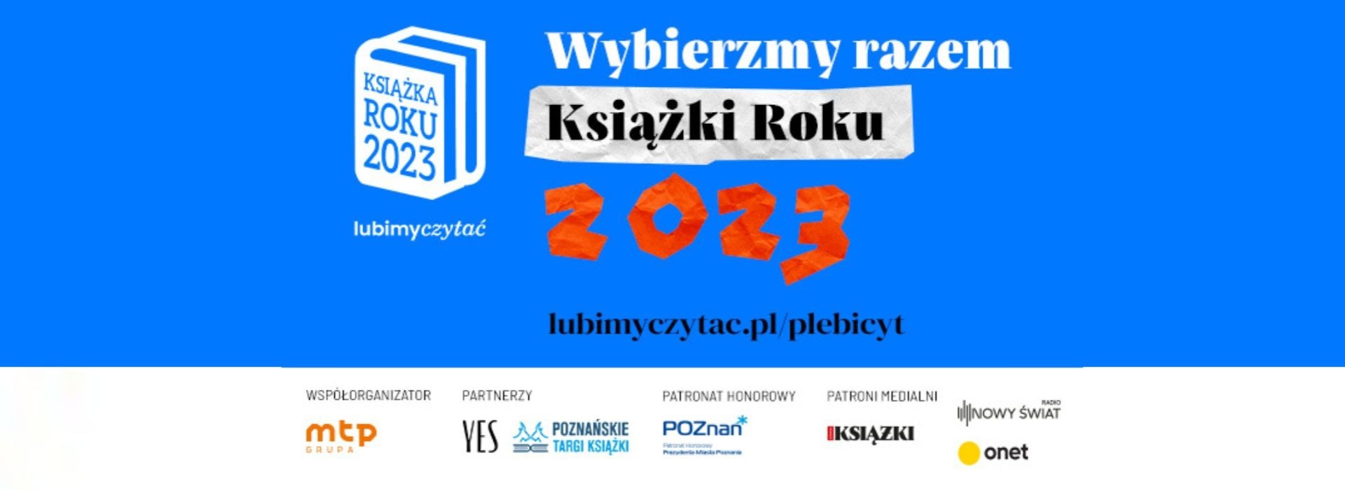 Plebiscyt Książka Roku 2023