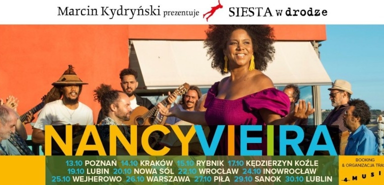 Marcin Kydryński prezentuje SIESTA w drodze: NANCY VIEIRA