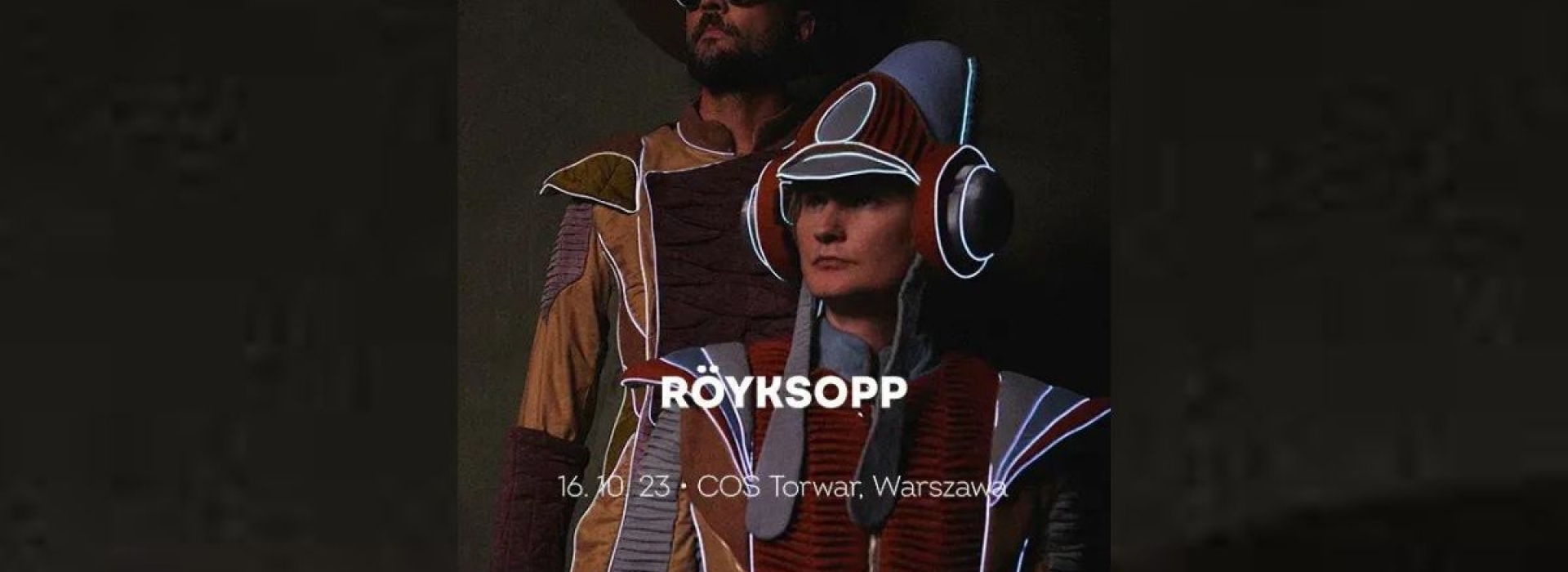 Koncert Röyksopp w hali COS Torwar 