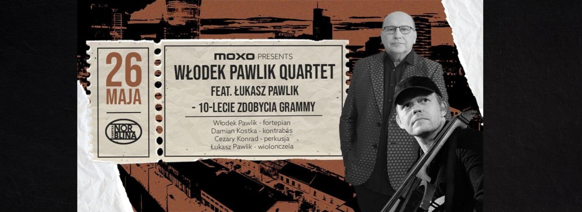 MOXO presents: Włodek Pawlik Quartet feat. Łukasz Pawlik