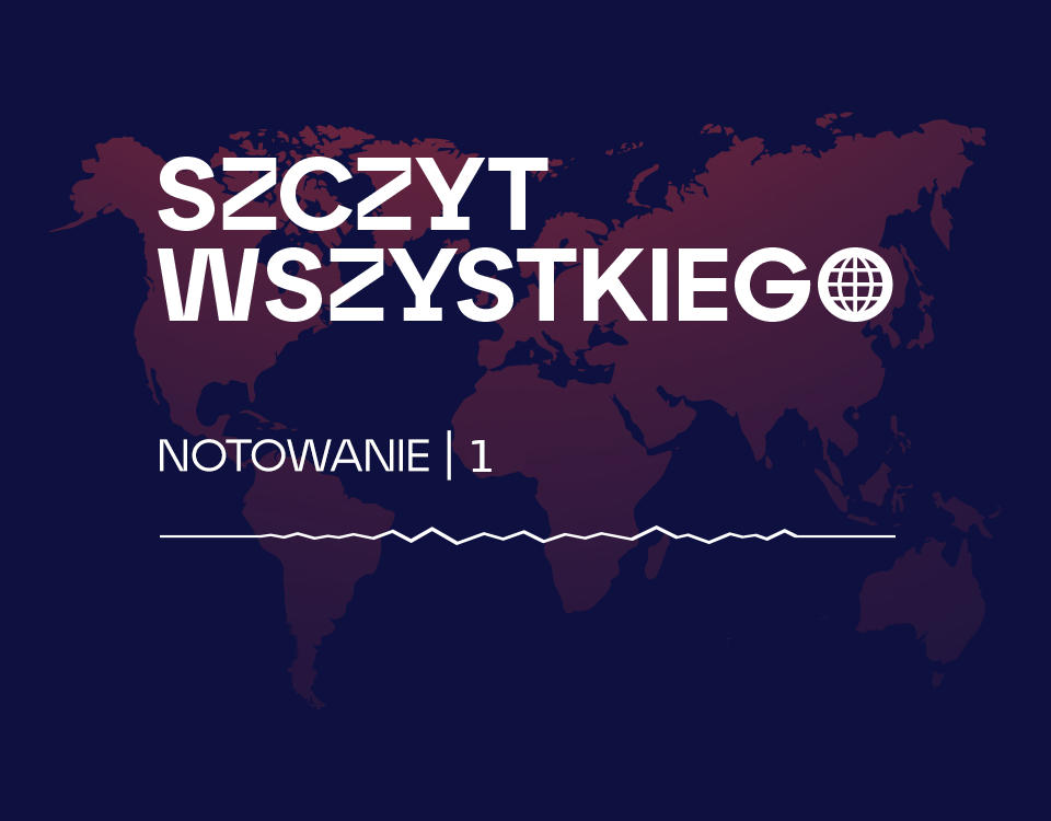 Szczyt wszystkiego - notowanie 1