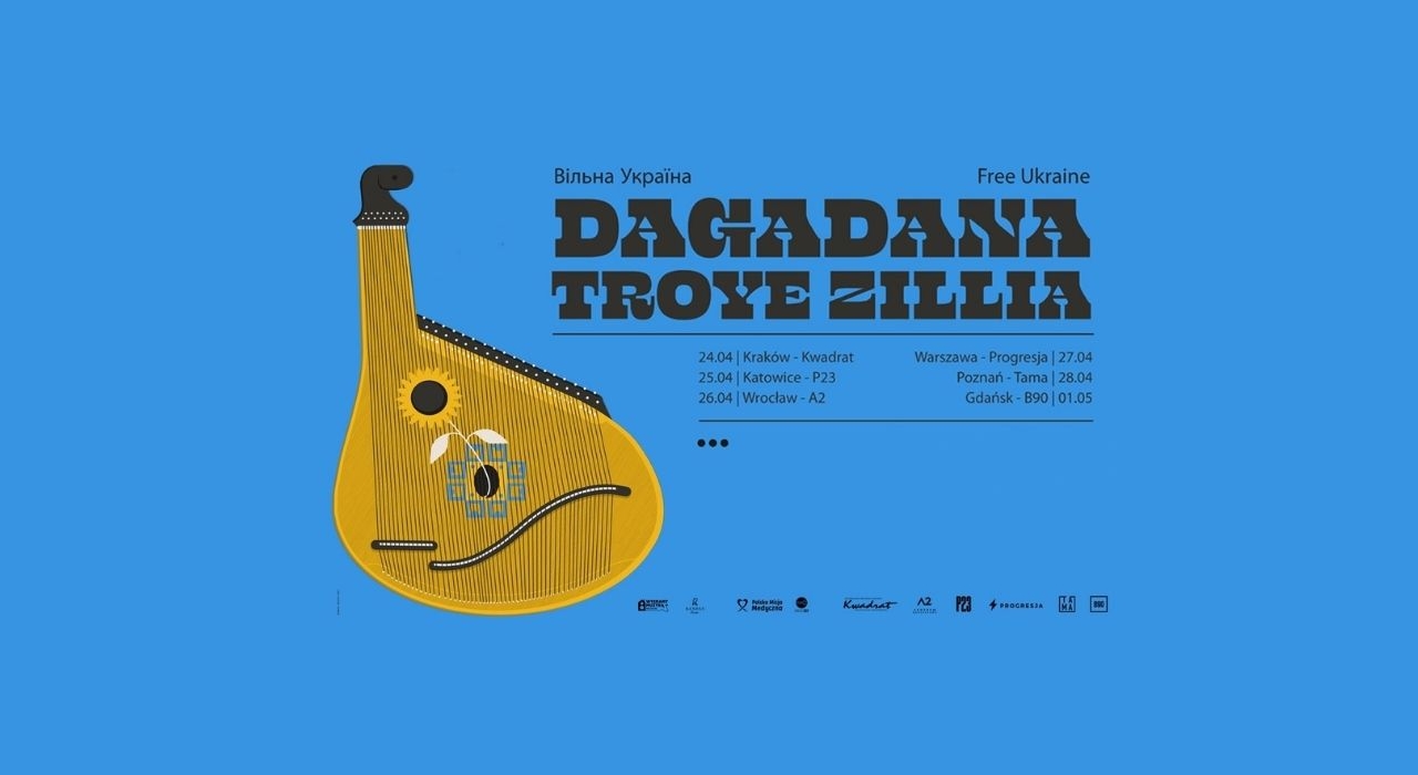 Free Ukraine! - Wspólna trasa zespołów DAGADANA i Troye Zillia